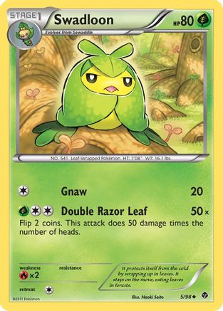 Swadloon 005/98 - Emerging Powers Reverse Holofoil