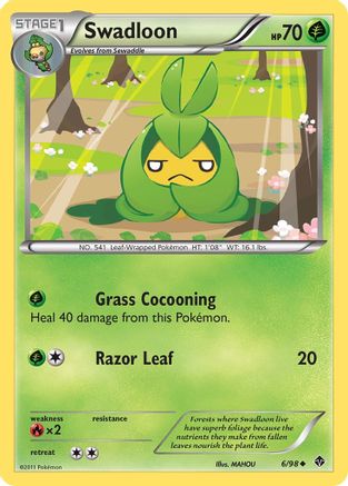 Swadloon 006/98 - Emerging Powers Reverse Holofoil