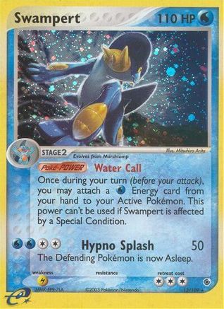 Swampert 013/109 - Ruby and Sapphire Holofoil