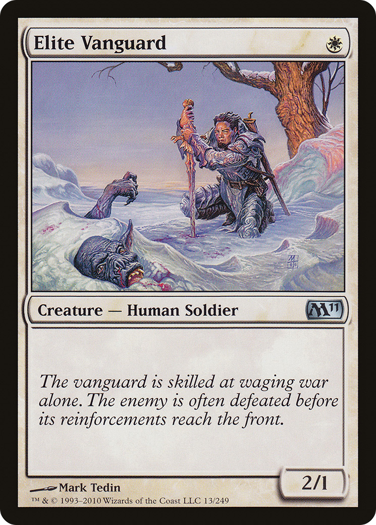Elite Vanguard (M11-013) - Magic 2011 Foil