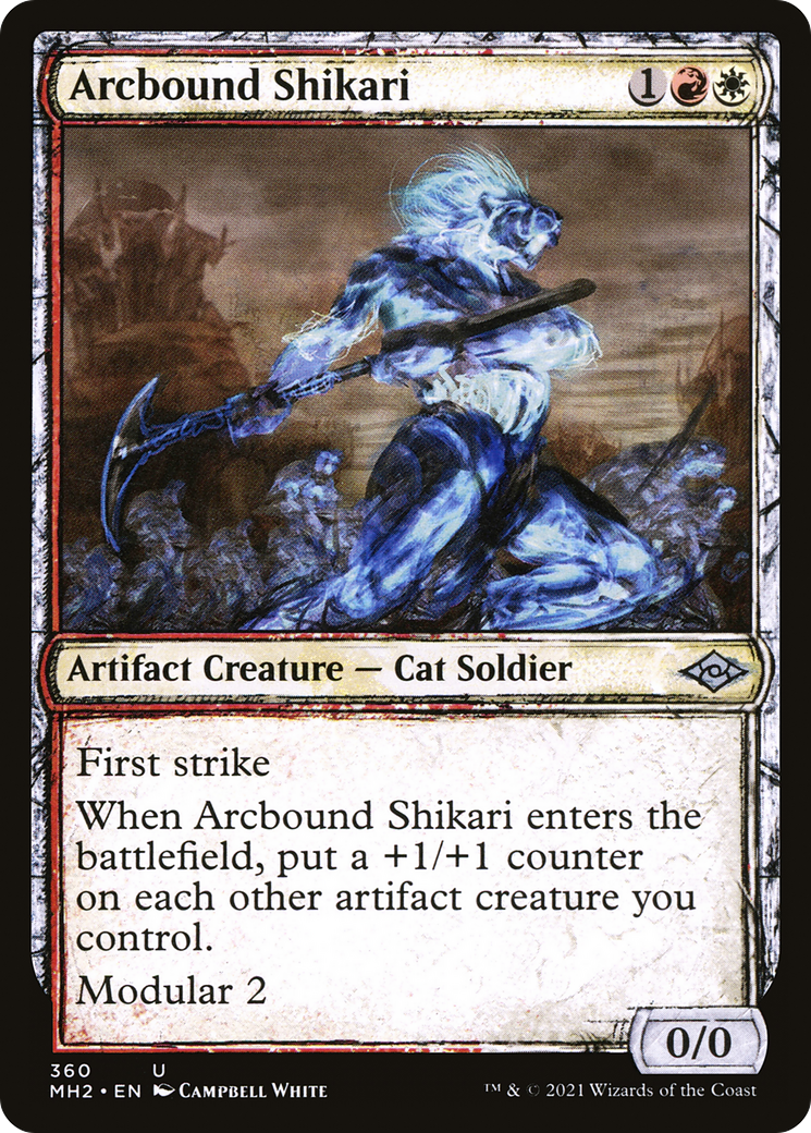 Arcbound Shikari (Showcase) (MH2-360) - Modern Horizons 2: (Showcase) Foil