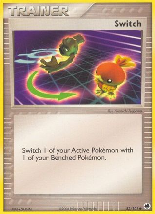 Switch 083/101 - Dragon Frontiers Reverse Holofoil