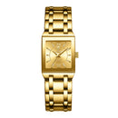 Business Style Steel Strap Couple Watch Square