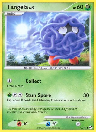 Tangela 077/99 - Arceus Reverse Holofoil