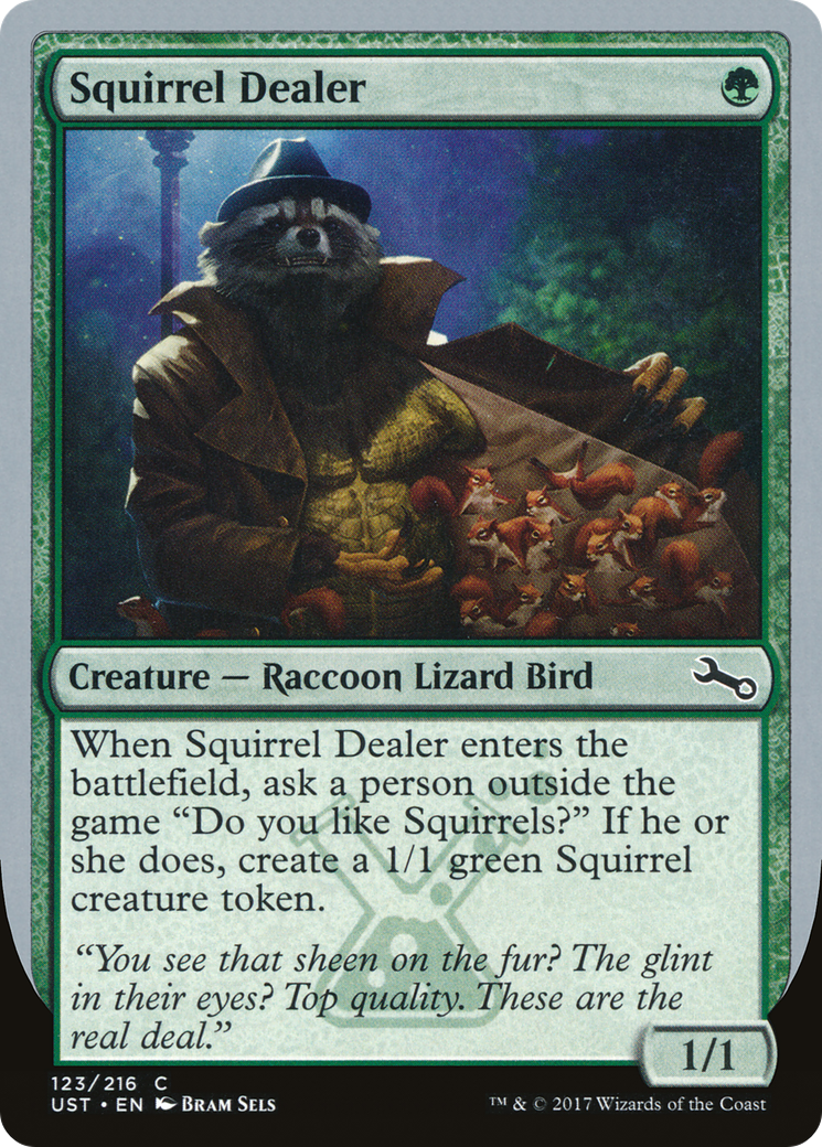 Squirrel Dealer (UST-123) - Unstable Foil