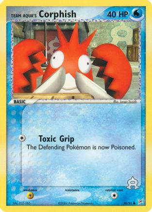 Team Aqua's Corphish 050/95 - Team Magma vs Team Aqua Reverse Holofoil