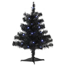 18" Mini Black Tree Pre-lit