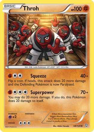 Throh 068/124 - Dragons Exalted Reverse Holofoil