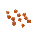 Ultra PRO: 11-Dice Set - Eclipse (Pumpkin Orange)