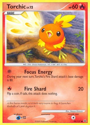 Torchic 099/127 - Platinum