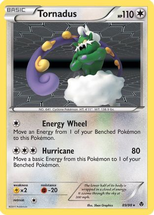 Tornadus 089/98 - Emerging Powers Holofoil