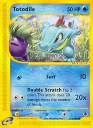 Totodile 134/165 - Expedition