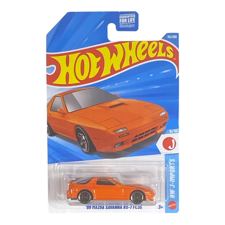 Hot Wheels '89 Mazda Savanna RX-7 FC3S - HW J-Imports Series 5/10