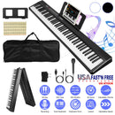 GBruno 88 Keys Foldable Full Size Keyboard