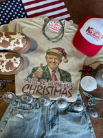 Santa Trump Home for Christmas Tee