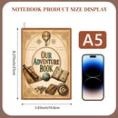 Personalized Our Adventure Book | Family Names A5 Notebook