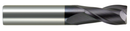 Melin Tool AMG-808-NC Carbide Square Nose End Mill, AlTiN Monolayer Finish