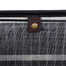19 Gal Rectangle Laundry Basket Bamboo Clothes Hamper with Handles and Lid