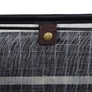 19 Gal Rectangle Laundry Basket Bamboo Clothes Hamper with Handles and Lid