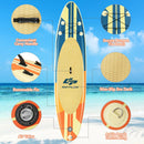 Inflatable Stand Up Paddle Board Surfboard with Bag Aluminum Paddle and Hand Pump