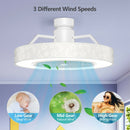 23 Inch Ceiling Fan with LED Light and Remote Control