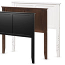 Solid Wood Flat Panel Headboard for Twin-size Bed