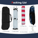 10 FT x 10 FT Pop-Up Canopy Tent Easy Setup Instant Folding Shelter with Mesh Netting