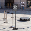Adjustable Sign Holder Stand with 360° Rotation - 8.5 x 11 Inch