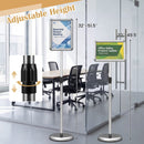 Adjustable Sign Holder Stand with 360° Rotation - 8.5 x 11 Inch