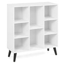 8-Cube Bookcase with Raised Support Legs