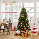 6/7/8 FT Pre-Lit Artificial Christmas Tree with Remote Control and LED Lights