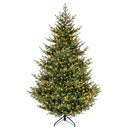 6 FT Pre-Lit Artificial Christmas Tree with 240 LED Lights