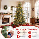 7 FT Pre-Lit Artificial Christmas Tree with 460 LED Lights