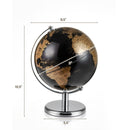 8" World Globe Modern Decorative Tabletop Earth Globe