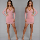 Fast-Selling V Collar Dress