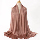 Cross-border Arrival Malaysia Natural Wrinkle All-match Scarf