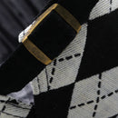 Retro Plaid Short Brim Advance British Casual Painter Hat