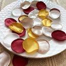 4cm Silk Rose Burnt Edge Petals