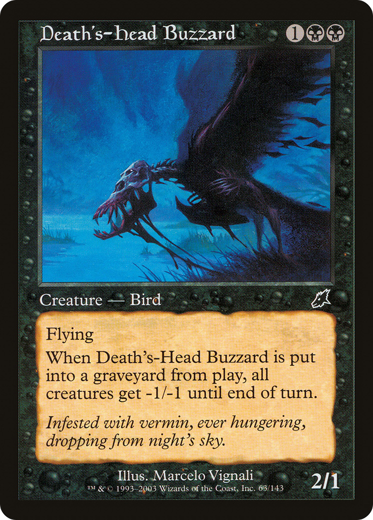 Death's-Head Buzzard (SCG-063) - Scourge