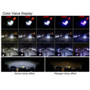 2PCS 9006/HB4 HID Xenon Light Bulbs AC 35W 8000K 3500LM Headlight Fog Light Low/High Beam Replacement Bulbs