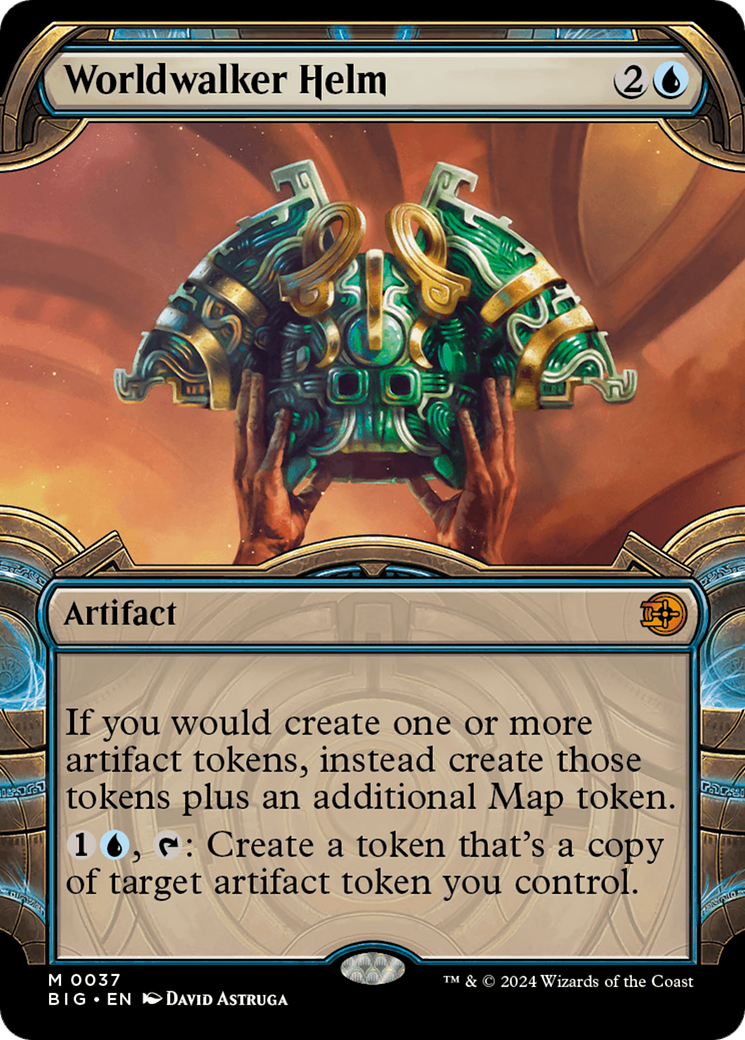 Worldwalker Helm (BIG-037) - The Big Score: (Showcase) Foil