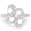 0.60 Carat Genuine Opal .925 Sterling Silver Ring