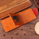 Personalized Men's Bifold Wallet Buckle Closure
