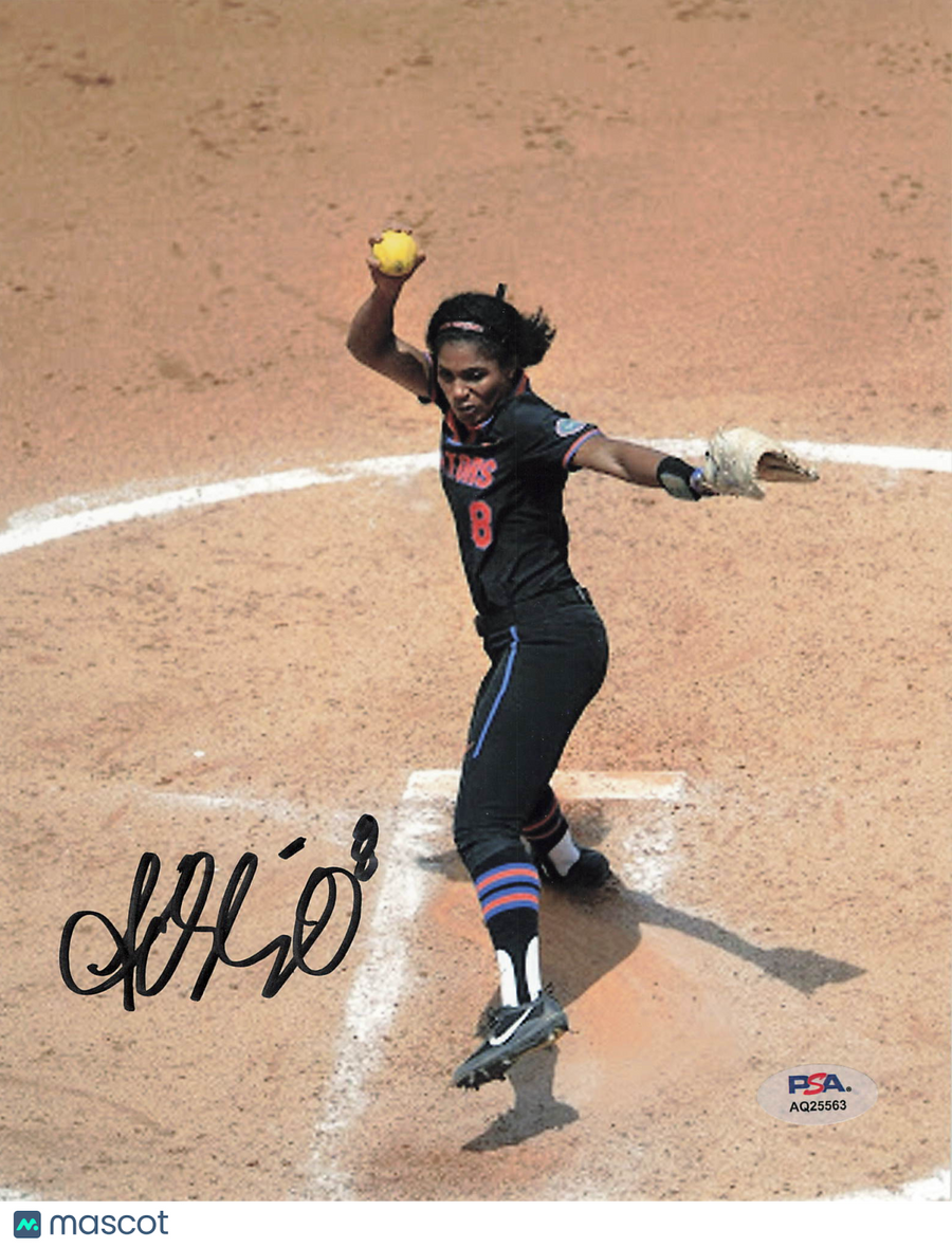 Aleshia Ocasio Florida Gators Signed 8x10 Photo PSA