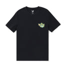 Hawaiian Tee For Men Takin It Slow By Loindaflow Tee Crew Neck 100% Cotton - BLACK