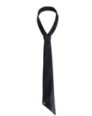 Designer Style Leather Tie And Hand Crafted High End Shirt Bow Tie