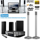 Denon S-302 DVD Home Entertainment System 2 Speaker Home Theater System WiFi 1080P
