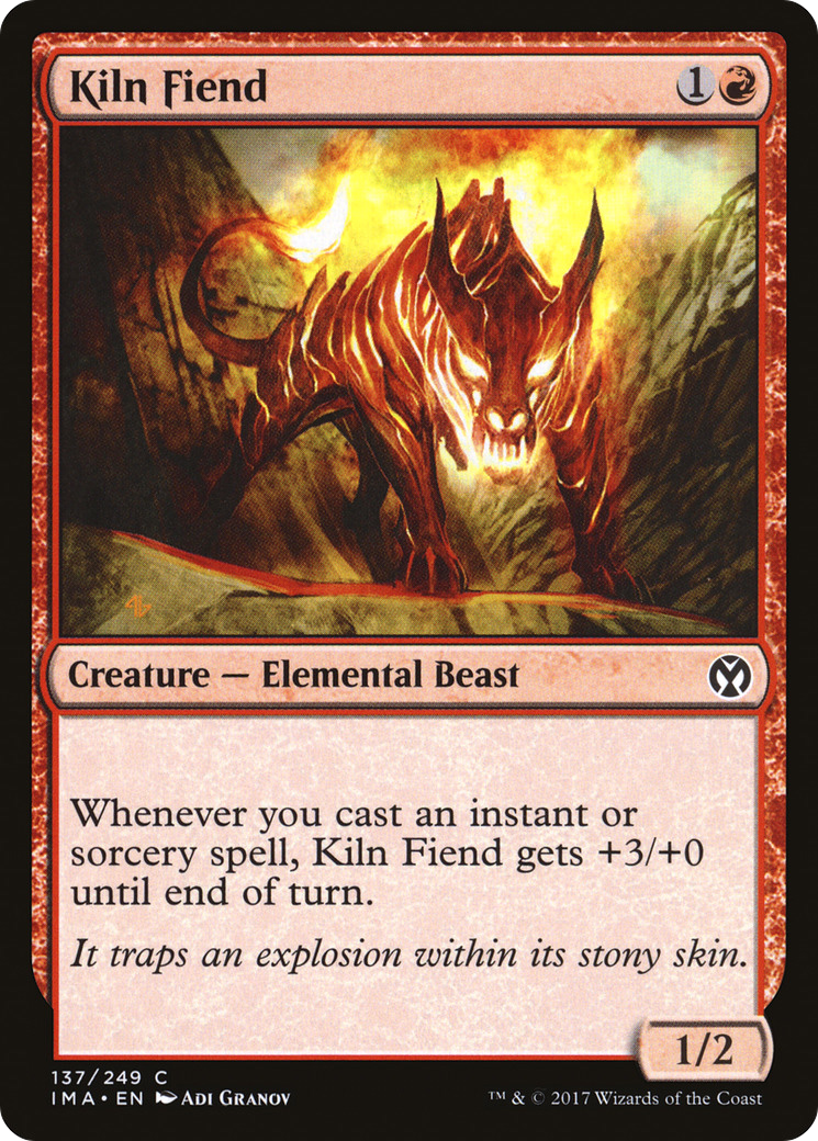 Kiln Fiend (IMA-137) - Iconic Masters Foil