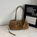 Womens Simple Bowling Handbag Shoulder Bag