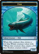 Fish // Kraken (A25-05★) - Masters 25 Tokens
